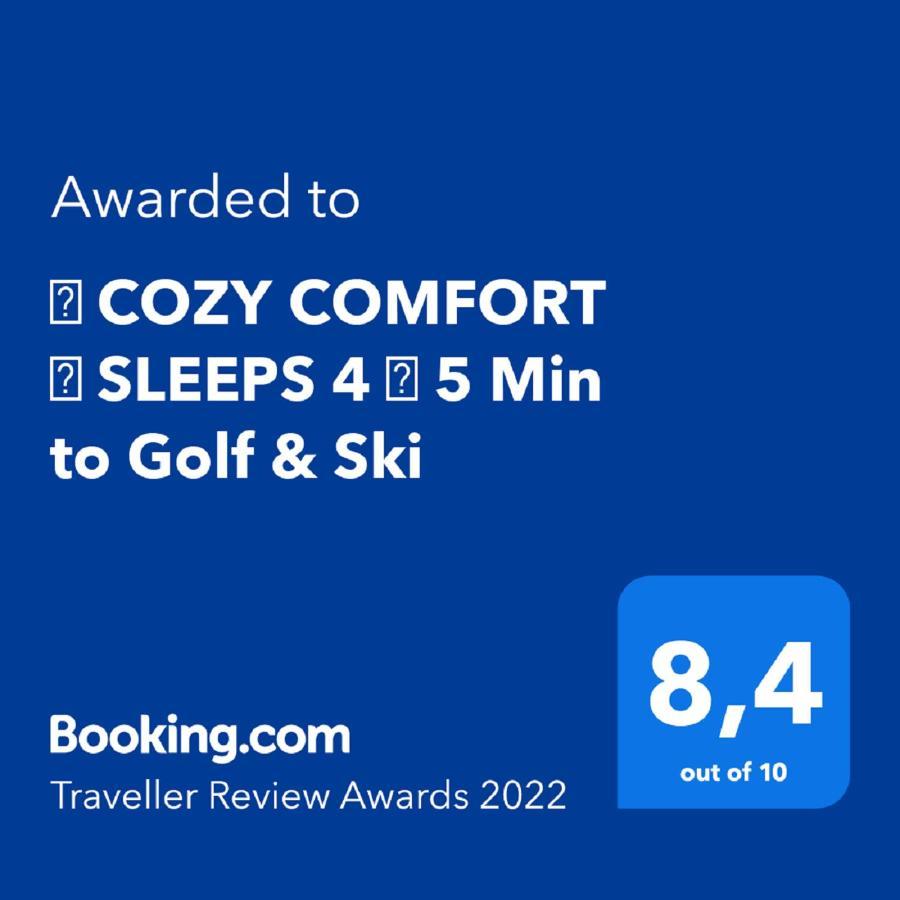 شقة كيمبيرلي  في Cozy Comfort Sleeps 4 - 5 Min To Golf & Ski المظهر الخارجي الصورة